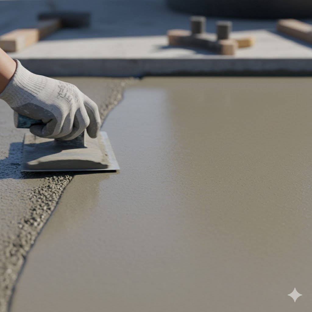 רקע בטון מוחלק