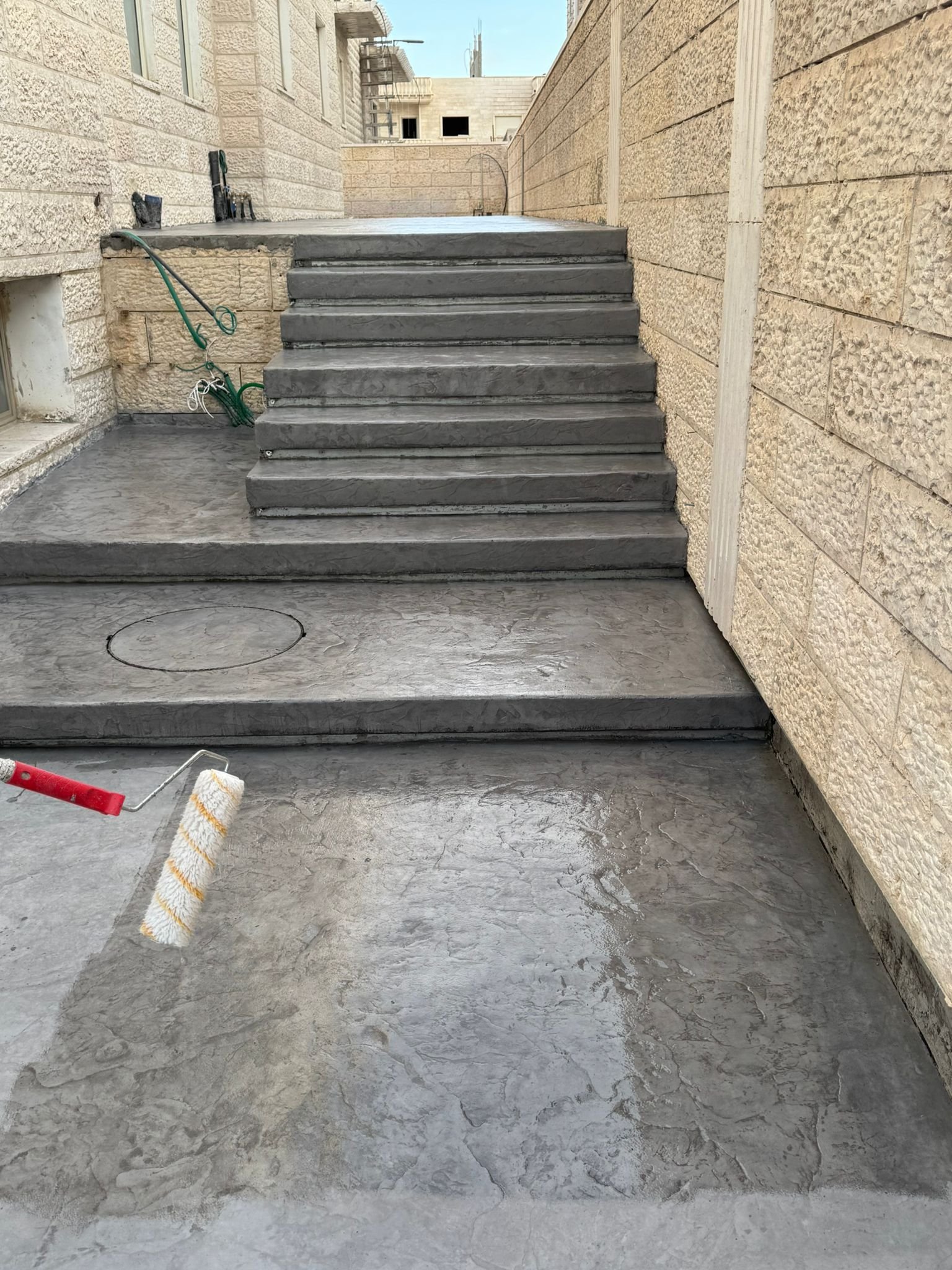 ליטוש וחידוש רצפת בטון שחוקה